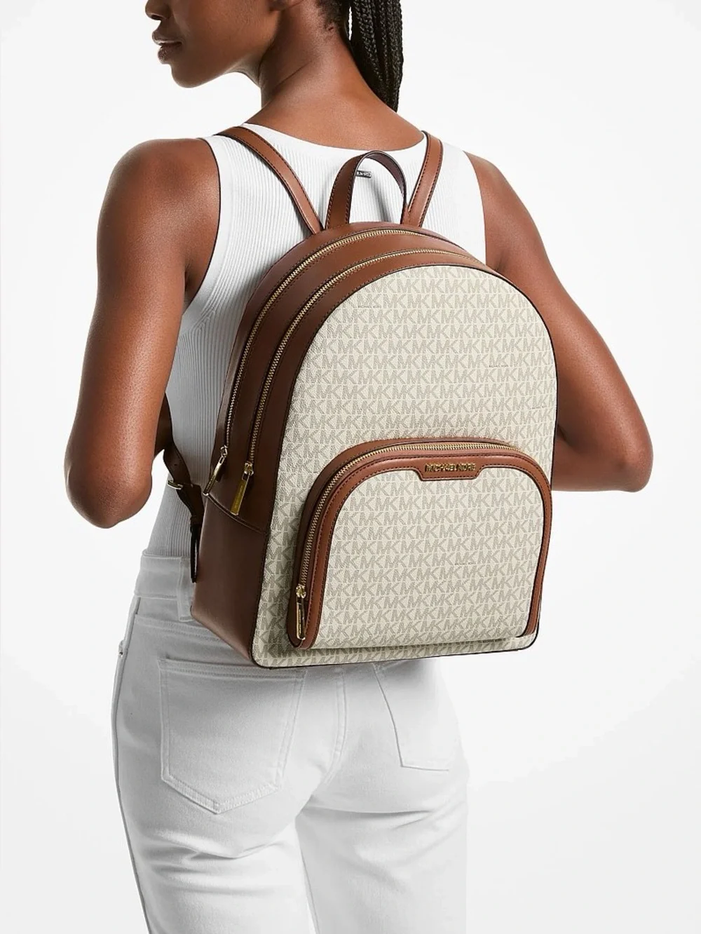 Michael Kors Jaycee Large Logo Backpack